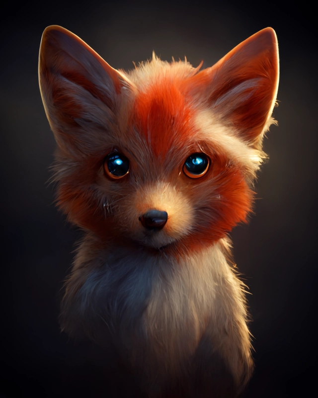 Portrait of the cutest red fox ever-趣窝