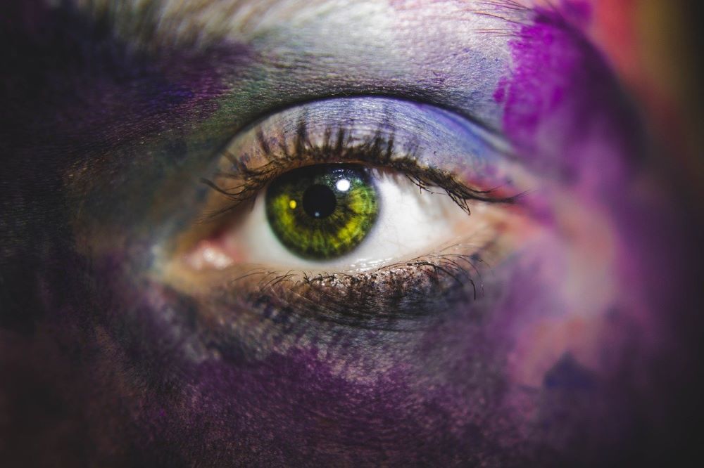 人类眼睛特写Eye Macro Human Close-趣窝